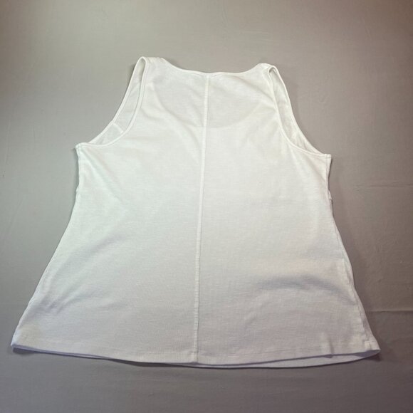 Future Collective White Tank top Size 1X - Picture 2 of 5